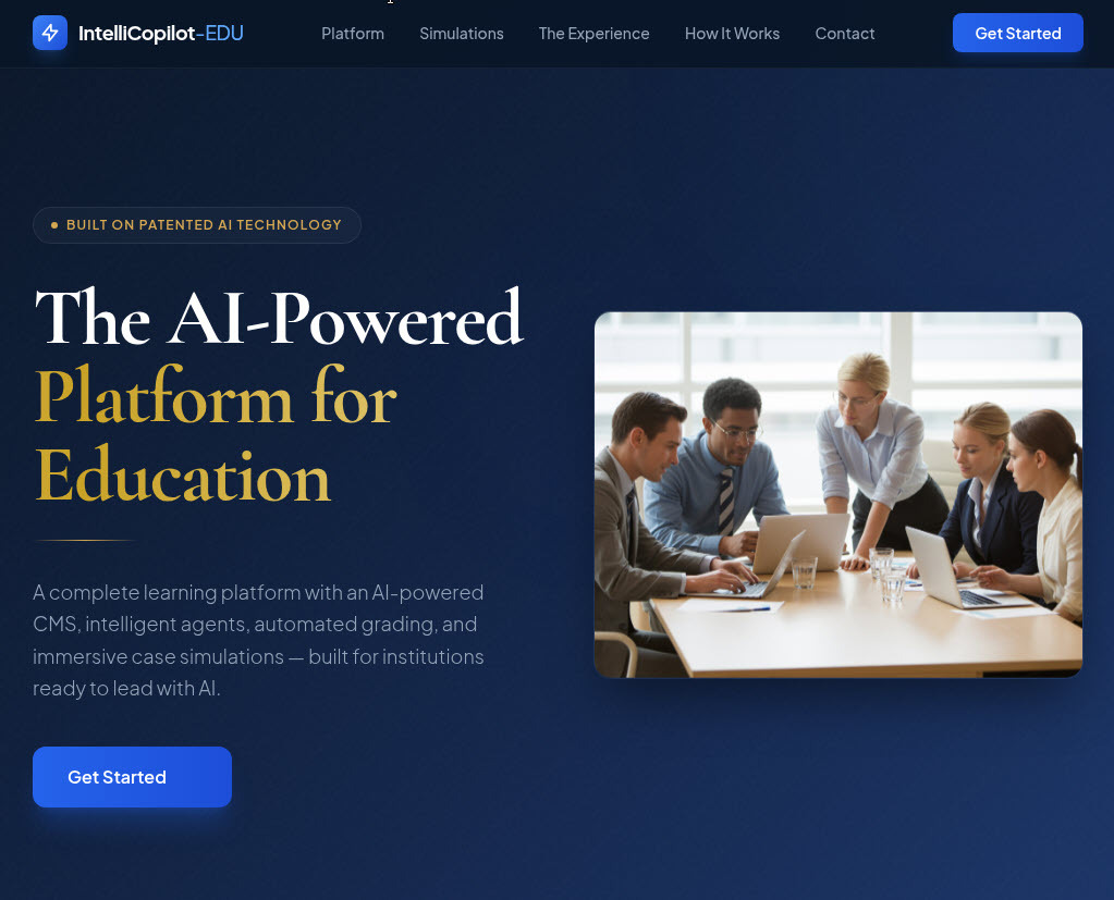 EDU Platform Screenshot