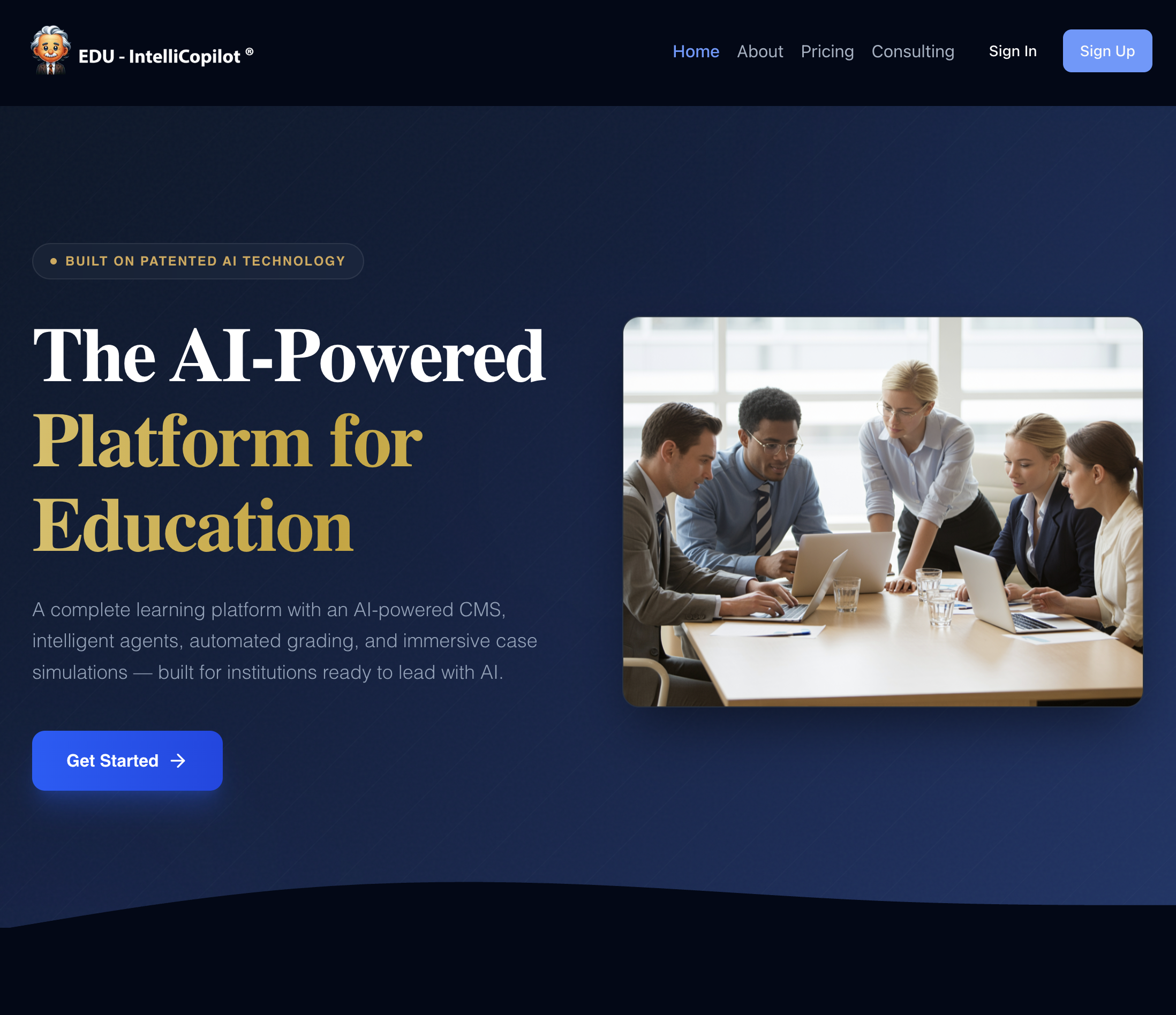 EDU Platform Screenshot